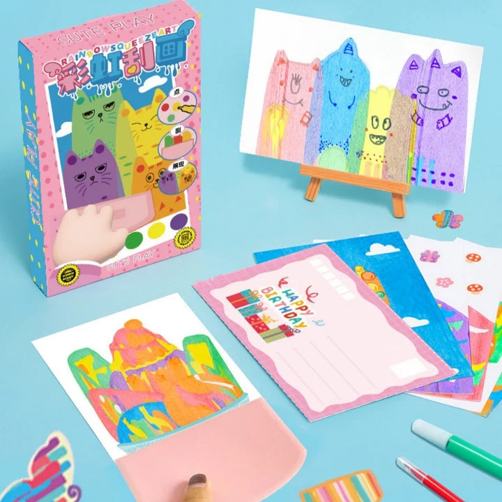 Scratch Painting Art Set
