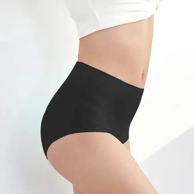 Fallsweet No Show Underwear for Women High Waist Seamleass Briefs Panties