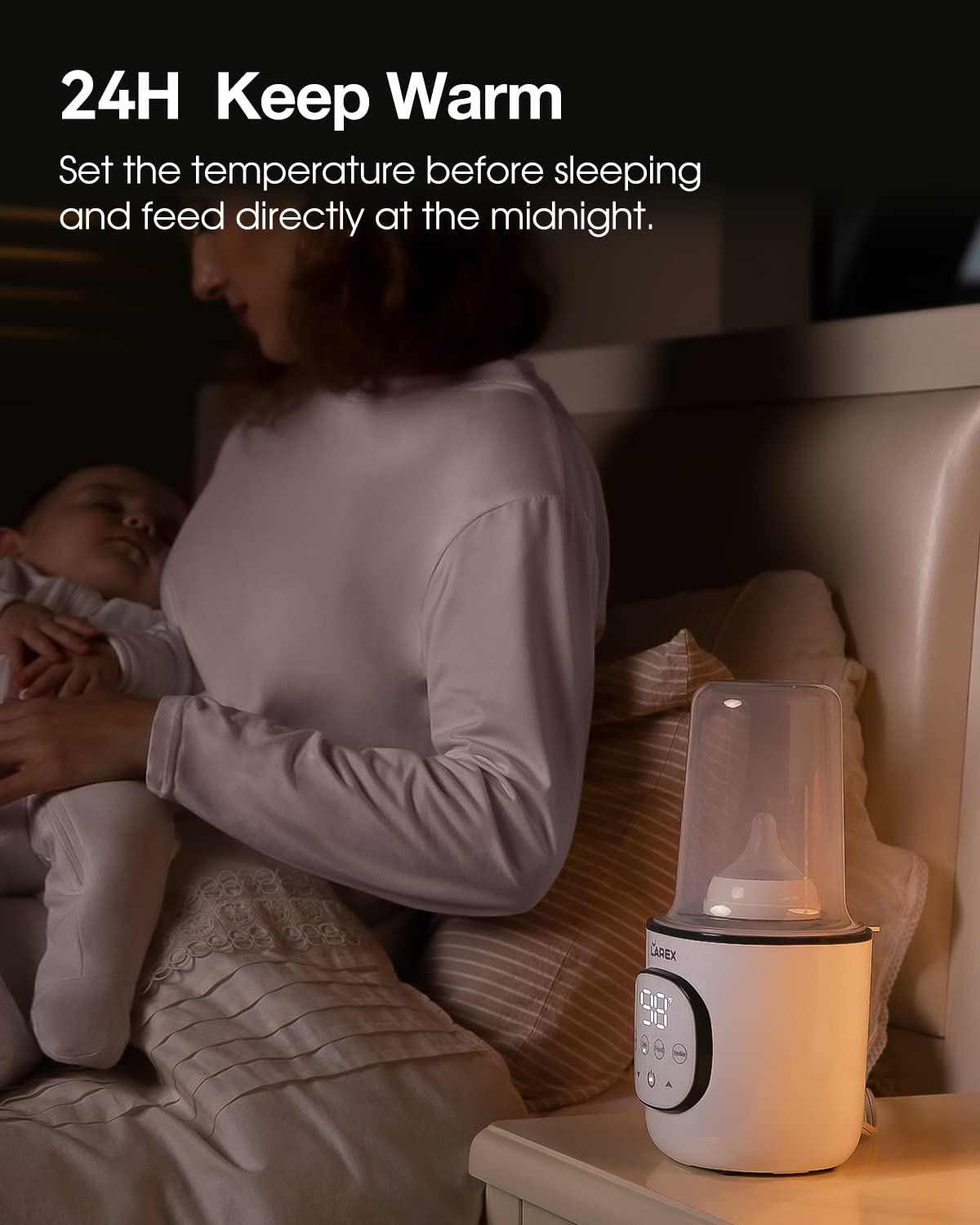 Bottle Warmer, Fast Baby Bottle Warmer for Breastmilk and Formula