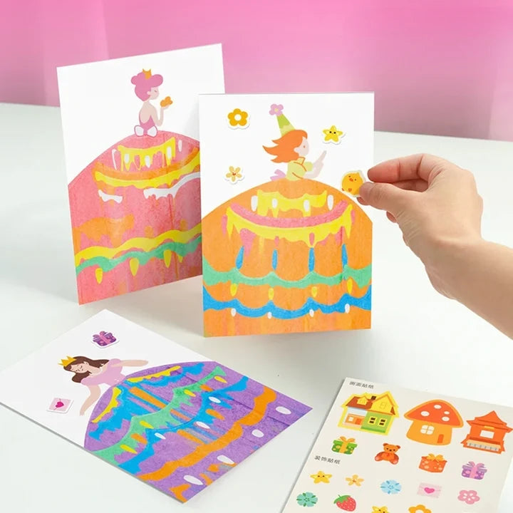 Scratch Painting Art Set